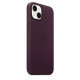 Кожаный чехол Apple MagSafe для iPhone 13 Dark Cherry