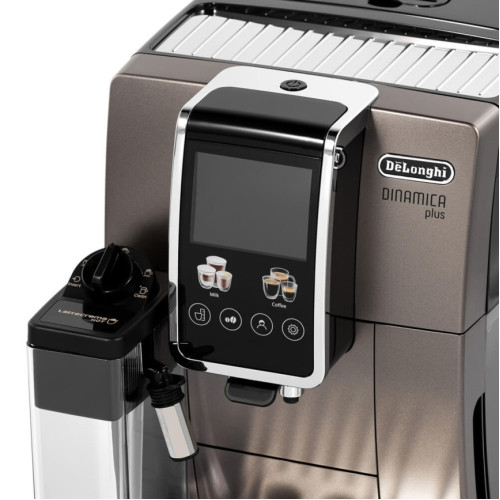 Кофемашина DeLonghi Dinamica Plus ECAM380.95.TB Titanium/Black