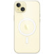 Силиконовый чехол Apple MagSafe для iPhone 15 Clear