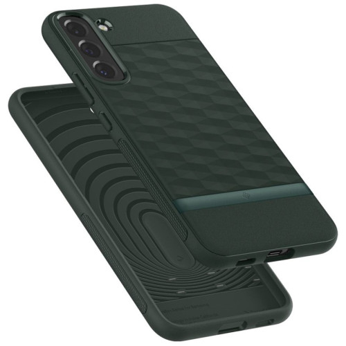Чехол Spigen Parallax Galaxy S22 Plus (ACS03976) Midnight Green