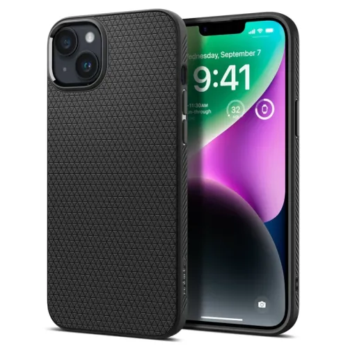 Чехол Spigen Liquid Air для iPhone 14 Plus (ACS04891) Matte Black