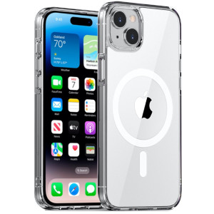 Чехол Gurdini Alba Series Protective with MagSafe для iPhone 15 Clear