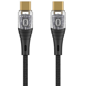Кабель Deppa USB-C/USB-C 60W 1m 72502 Black