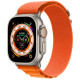 Смарт-часы Apple Watch Ultra GPS + Cellular 49mm Titanium Case with Orange Alpine Loop L