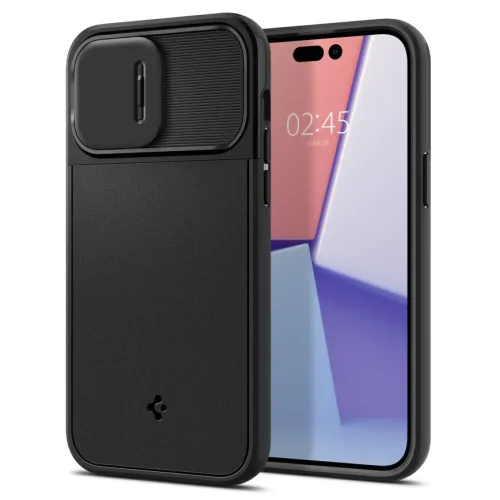 Чехол Spigen Optik Armor MagFit для iPhone 14 Pro Max (ACS04848) Black