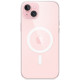 Силиконовый чехол Apple MagSafe для iPhone 15 Clear