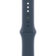 Смарт-часы Apple Watch SE (2023) 40mm Silver Aluminium Case with Storm Blue Sport Band M/L (MRE23)