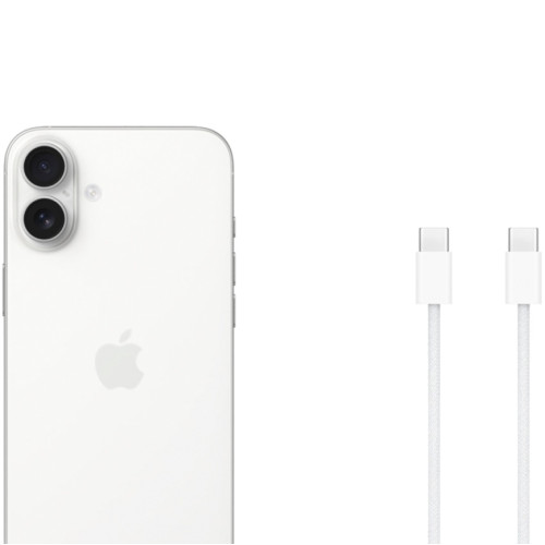 Смартфон Apple iPhone 16 Plus 128Gb nano Sim + eSim White