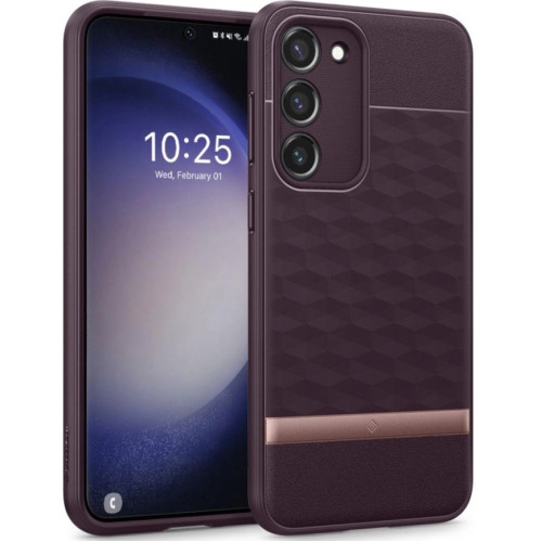 Чехол Spigen Caseology для Galaxy S23 (ACS05750) Burgundy