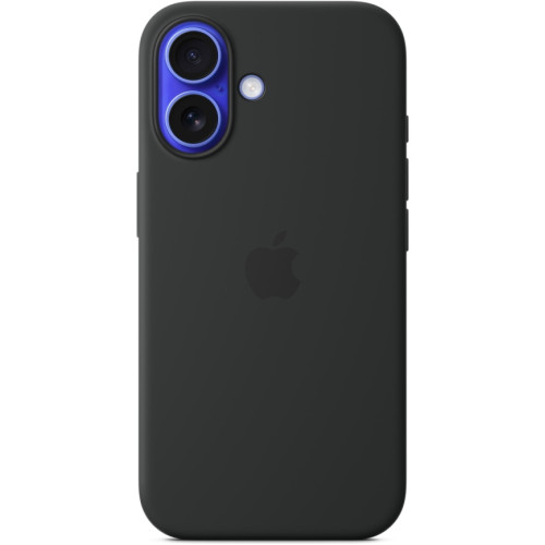 Чехол Apple Silicone Case with MagSafe для iPhone 16 Black