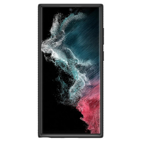 Чехол Spigen Liquid Air Galaxy S22 Ultra (ACS03915) Matte Black