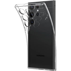 Чехол Spigen Liquid Crystal для Galaxy S23 Ultra (ACS05610) Crystal Clear