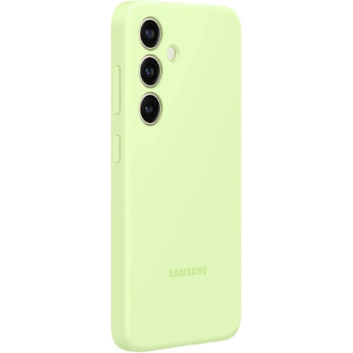 Чехол Samsung Silicone Case для S24 Plus Light Green