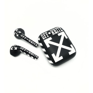 Наушники Apple AirPods 2 Color (MV7N2) Total Off-White Black White