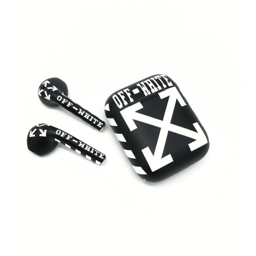 Наушники Apple AirPods 2 Color (MV7N2) Total Off-White Black White