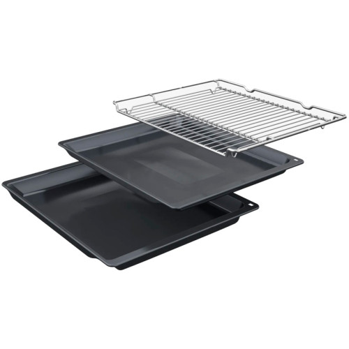 Электрический духовой шкаф Bosch Serie 8 HBG7341B1 Black