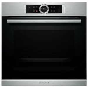 Электрический духовой шкаф Bosch Serie 8 HBG635BS1 Silver