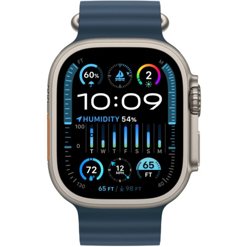 Смарт-часы Apple Watch Ultra 2 49mm Titanium Case with Blue Ocean Band