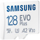 Карта памяти Samsung EVO Plus 128GB MicroSDXC Class 10/UHS-I U3 (MB-MC128SA)